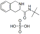 (S)-N-TERT-BUTYL-1,2,3,4-TETRAHYDROISOQUINOLINE-3-CARBOXAMIDE SULFATE Struktur