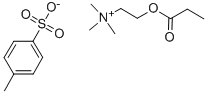 PROPIONYLCHOLINE P-TOLUENESULFONATE Struktur