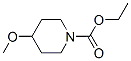 1-Piperidinecarboxylic  acid,  4-methoxy-,  ethyl  ester Struktur