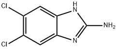 5,6-DICHLORO-1H-BENZIMIDAZOL-2-AMINE Struktur