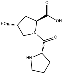 H-PRO-HYP-OH Struktur