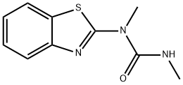 Methabenzthiazuron Struktur