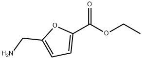 5-AMINOMETHYL-FURAN-2-CARBOXYLIC ACID ETHYL ESTER Struktur