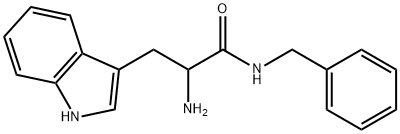 2-AMINO-N-BENZYL-3-(1H-INDOL-3-YL)-PROPIONAMIDE Struktur