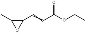 2-Propenoicacid,3-(3-methyloxiranyl)-,ethylester(9CI) Struktur