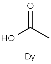 DYSPROSIUM ACETATE Struktur