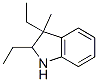 2,3-Diethyl-3-methylindoline Struktur