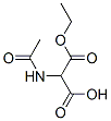 Propanedioic  acid,  (acetylamino)-,  monoethyl  ester,  (+)-  (9CI) Struktur