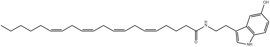 AA-5-HT Struktur