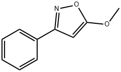 5-Methoxy-3-phenylisoxazole Struktur