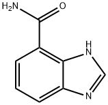 1H-Benzimidazole-4-carboxamide(9CI) Struktur