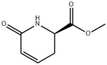 2-Pyridinecarboxylicacid,1,2,3,6-tetrahydro-6-oxo-,methylester,(R)-(9CI) Struktur