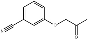 3-(2-OXOPROPOXY)BENZONITRILE Struktur