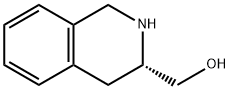 (S)-1,2,3,4-TETRAHYDROISOQUINOLINE-3-METHANOL Struktur