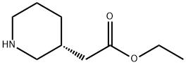 (R)-PIPERIDIN-3-YL-ACETIC ACID ETHYL ESTER Struktur