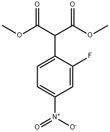 DiMethyl 2-(2-Fluoro-4-nitrophenyl)Malonate Struktur