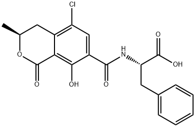 3-epi-Ochratoxin A Struktur