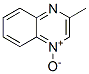 Quinoxaline,  2-methyl-,  4-oxide Struktur