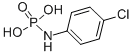 [(4-chlorophenyl)amino]phosphonic acid Struktur