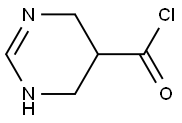 5-Pyrimidinecarbonyl chloride, 1,4,5,6-tetrahydro- (9CI) Struktur