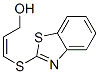 2-Propen-1-ol,3-(2-benzothiazolylthio)-,(Z)-(9CI) Struktur