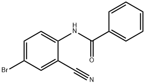 N-(4-broMo-2-cyanophenyl)benzaMide Struktur