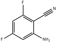 Benzonitrile, 2-amino-4,6-difluoro- (9CI) Struktur