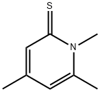 2(1H)-Pyridinethione,  1,4,6-trimethyl- Struktur