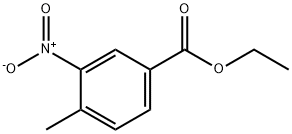 Benzoic acid, 4-Methyl-3-nitro-, ethyl ester Struktur