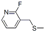 Pyridine, 2-fluoro-3-[(methylthio)methyl]- (9CI) Struktur