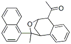 1-[1,2,4,5-Tetrahydro-2-methyl-2-(1-naphtyl)-1,4-methano-3-benzoxepin-5-yl]ethanone Struktur