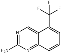 2-Amino-5-(trifluoromethyl)quinazoline Struktur