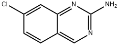 2-Amino-7-chloroquinazoline Struktur