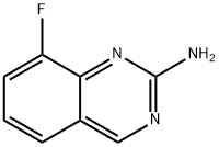 2-Quinazolinamine,8-fluoro-(9CI) Struktur