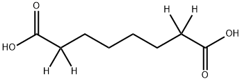 1,8-OCTANEDIOIC-2,2,7,7-D4 ACID Struktur