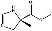 1H-Imidazole-4-carboxylicacid,4,5-dihydro-4-methyl-,methylester,(S)-(9CI) Struktur