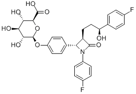 EZETIMIBE PHENOXY GLUCURONIDE Struktur