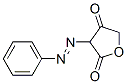 2,4(3H,5H)-Furandione,  3-(phenylazo)-  (9CI) Struktur