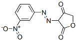 2,4(3H,5H)-Furandione,  3-[(3-nitrophenyl)azo]-  (9CI) Struktur