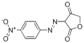 2,4(3H,5H)-Furandione,  3-[(4-nitrophenyl)azo]-  (9CI) Struktur