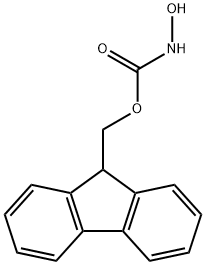 9-FLUORENYLMETHYL N-HYDROXYCARBAMATE Structure