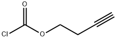 3-BUTYN-1-YL CHLOROFORMATE  98 Structure