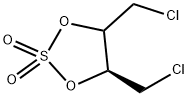 (2S,3S)-1,4-Dichlorobutane-diol Sulfate Struktur