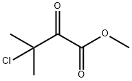 Butanoic  acid,  3-chloro-3-methyl-2-oxo-,  methyl  ester Struktur