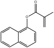 ALPHA-NAPHTHYL METHACRYLATE Struktur