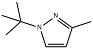 1-TERT-BUTYL-3-METHYL-1H-PYRAZOLE, 191089-20-0, 結(jié)構(gòu)式