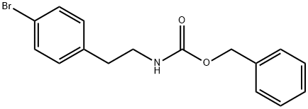 4-ブロモフェネチルカルバミン酸ベンジル 化學(xué)構(gòu)造式