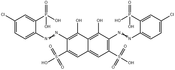 CHLOROPHOSPHONAZO III Structure