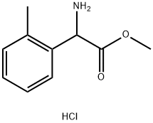 Amino-o-tolyl-acetic acid methyl ester hydrochloride Struktur