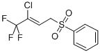 3-CHLORO-4,4,4-TRIFLUORO-2-BUTENYL PHENYL SULPHONE